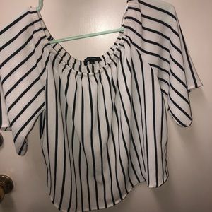 Off the shoulder blouse